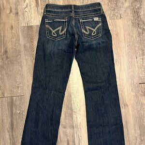 Women's Dark Blue Flare Jeans